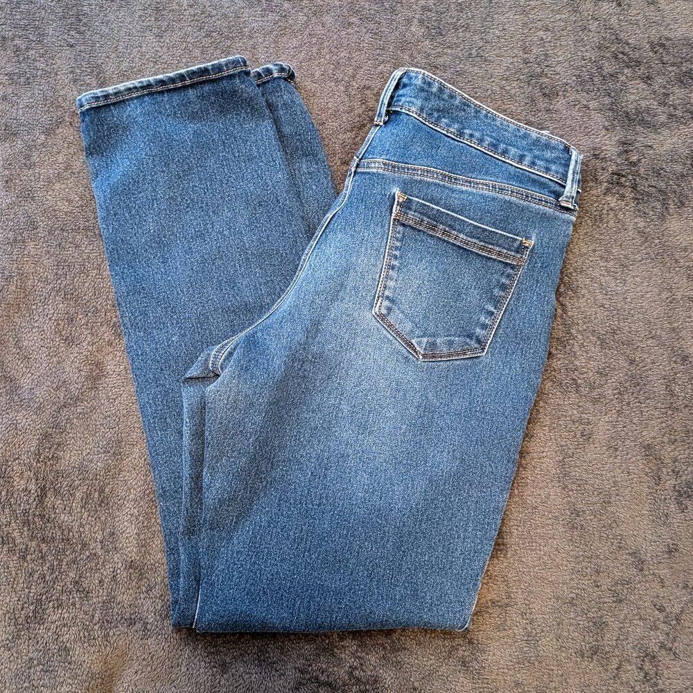 Bandalino Amy Mid-Rise Jeans, Size 8